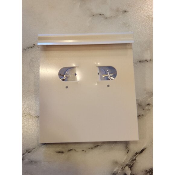 Sterling Silver Twisted Hoop Earrings - Picture 4 of 5